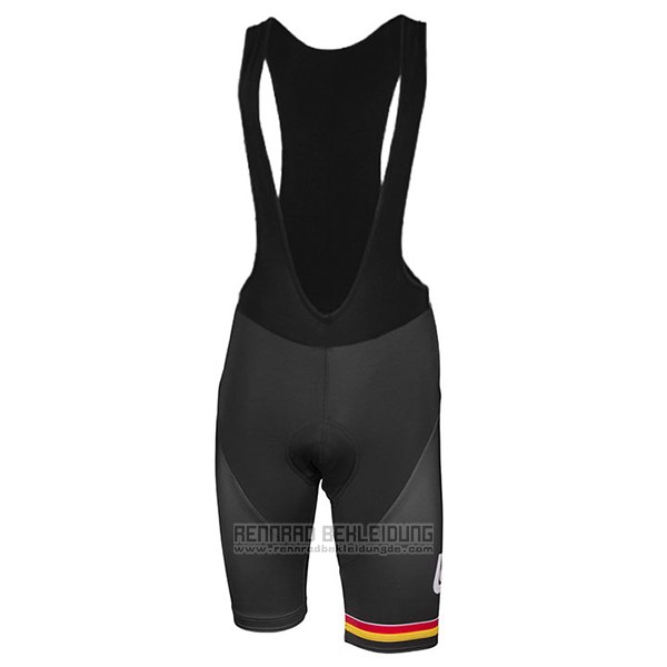 2017 Fahrradbekleidung Lotto Soudal Rot Trikot Kurzarm und Tragerhose